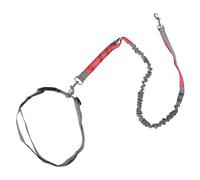 CLISPEED Laisse pour Chien à Main Ajustable avec Clips Doubles Laisse de Traction Réglable pour Course Promenade et Dressage de Chiot