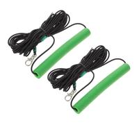 CLISPEED Laisse Volante pour Oiseaux de Compagnie 4 M Lot de 2 Cordes d'Entraînement Légères et Solide pour Perroquets Harnais Portable Adapté aux Sorties Extérieures et Dressage des