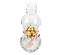 CLISPEED Lampe à Huile Vintage Rétro pour Intérieur et Camping Lampe à Kérosène Portable Décorative pour Séjour Chambre et Événements