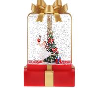 CLISPEED Lanterne de Noël Décorative à Eau Lampe LED sans Pile Motif Sapin Princesse Lampe Rétro Lumineuse pour Décoration de Fête Veilleuse Compacte pour Intérieur et Table 1 Pièce