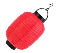 CLISPEED Lanterne Pliable Japonaise Lumineuse 15 Cm en Papier Rouge avec Lumière Intégrée Décoration Suspendue pour Fêtes et Mariage sans Pile
