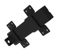 CLISPEED Loquet Coulissant Robuste en Métal avec Trou pour Cadenas Verrou de Sécurité Réglable pour Porte Coulissante Quincaillerie Renforcée pour Portail Grange et Clôture Extérieure