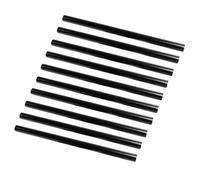 CLISPEED Lot de 10 Bâtons de Colle Chaude Noire 11mm en Eva et Résine pour Collage Plastique et Tissu, pour Décoration Maison et Loisirs Créatifs