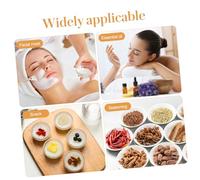 CLISPEED Lot De 10 Bols à Mélanger En Verre Transparent ø 7,5 Cm x h 3,5 Cm Pour Masques Faciaux, Outil Diy Beauté, Usage Professionnel Et Personnel