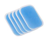 CLISPEED Lot De 10 Coussinets Gel De Remplacement Pour Appareils De Tonification Abdominale Autocollants Gel Conducteur Pour Stimulateurs Musculaires