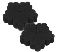 CLISPEED Lot De 10 Éponges à Maquillage De Fleur De Prune, Petites Éponges Cosmétiques Multi-usages Pour Fond De Teint, Visage, Application Précise Maquillage