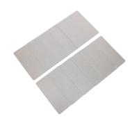 CLISPEED Lot de 10 Feuilles Isolantes en Mica Ignifugé 104 X 85 Mm pour Four à Micro-ondes, Plaque de Mica Haute Température, Panneau Isolant Électrique de Protection et