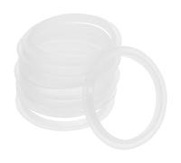 CLISPEED Lot de 10 Joints D'étanchéité en Silicone pour Bouchon de Lavabo Salle de Bain, Design Étanche, Installation Facile, Adapté aux Bonde Push Pop-up