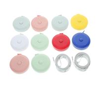 CLISPEED Lot de 12 Mètres Ruban Retractable et Flexible de 15 Mètre Corporel et Textile Couleurs Aléatoires pour Couture Mesure du Corps et Vêtements Couleur Aléatoire