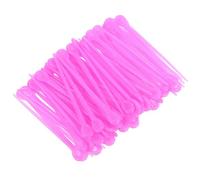 CLISPEED Lot de 180 Pics à Friser en Plastique Colorés, Outils de Coiffure Robustes et Faciles à Nettoyer pour Femmes et Filles, Accessoires pour Coiffure Permanente Couleur Aléatoire