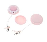 CLISPEED Lot de 2 Chiffons de Nettoyage pour Écran et Lunettes Macaron, Tissu Microfibre Doux, Taille Compacte, Portable, Nettoyant pour Écran Smartphone et Lentilles, Usage Quotidien, Usage Personnel