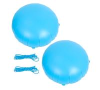 CLISPEED Lot De 2 Coussins d'air pour Hors Sol, pour L'hivernage, Coussins De Fermeture pour Hors Sol, Coussins Gonflables Ronds avec Housse De Protection, 120 Cm