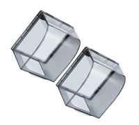 CLISPEED Lot de 2 Couvercles de Prise Électrique Extérieure Étanches Universels Protection Anti-Poussière et Anti-Éclaboussures pour Usage Domestique et Professionnel