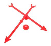 CLISPEED Lot de 2 Flèches Rouges en Plastique pour Roue Tournante, Accessoires Pédagogiques pour Jeux Éducatifs en Classe D’Anglais, Tirages au Sort et Activités Ludiques Scolaires