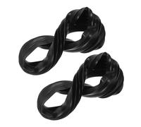 CLISPEED Lot de 2 Joints en Caoutchouc pour Bac à Shampoing Anneaux D’Étanchéité Réglables pour Tuyau de Bac Accessoires de Connexion Robustes Compatibles Lavabos de Coiffure Pièce