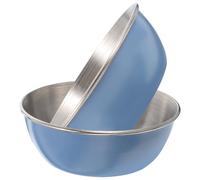 CLISPEED Lot de 2 Petits Bols en Acier Inoxydable pour Sauces et Assaisonnements, Coupelles Rondes à Trempette Cuisine et Apéritifs