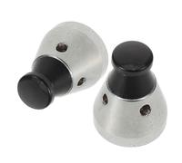 CLISPEED Lot de 2 soupapes de décharge de rechange pour autocuiseur avec ABS et alliage d'aluminium, installation facile et poignée passe au lave-vaisselle, convient pour une utilisation en cuisine