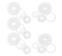 CLISPEED Lot de 20 anneaux de rechange en caoutchouc pour autocuiseur - 4 anneaux différents pour autocuiseur électrique