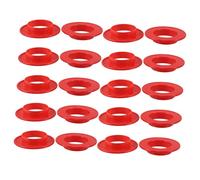 CLISPEED Lot De 20 Capuchons De Bobine En Plastique Rouge Pour Couture