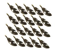 CLISPEED Lot de 20 Pendentifs en Alliage Bronze Breloques Animaux pour Création de Bijoux Colliers et Chaînes de Pull Accessoires DIY Mode Charms Métal Ensemble pour Artisanat