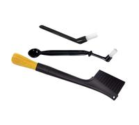 CLISPEED Lot de 3 Brosses de Nettoyage pour Machine à Café Manche Rond Résistantes à Haute Température Brosse à Café Ménagère pour Groupe d 39 Infusion Accessoires pour Usage Domestique
