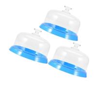 CLISPEED Lot De 3 Coffrets Plastiques Anti-poussière pour Pièces Horlogères, Rangement D’Outils De Réparation Montre, Boîte Compacte Légère pour Atelier Horloger, Garde Solide des Composants