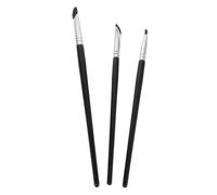 CLISPEED Lot De 3 Pinceaux De Maquillage Pour Yeux : Pinceau À Paupières Biseauté, Outil De Contour Nez Pour Un Maquillage Et Professionnel, Fournitures Cosmétiques Pour