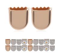 CLISPEED Lot de 32 Clips de Fixation pour Lacets de Chaussures Accessoires pour Lacets en Fer Embouts Colorés Blancs Roses et Jaunes Solution Pratique pour Réparation et Fixation