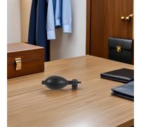 CLISPEED Lot de 4 Pompes Manuelles en Latex Noir pour Manomètre Pièces de Rechange Compressibles pour Pression Médicale Pompe à Air Portable pour Gonflage Précis et Usage Mobile