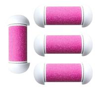 CLISPEED Lot de 4 têtes de rouleau de rechange en plastique pour pédicure 6 x 2 x 2 cm