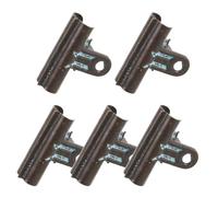 CLISPEED Lot de 5 Pinces à Papier Rétro en Fer 48 MM Petites Pinces de Bureau Bleu Vintage Clips Photo Rétro Multifonctions pour Dossiers et Loisirs Créatifs