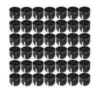 CLISPEED Lot de 50 Écrous de Serrage pour Support de Téléphone Voiture Bagues de Fixation Rotule en Plastique Pièces de Rechange Compatibles Charge sans Fil Accessoires pour Fixation