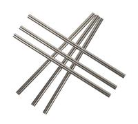 CLISPEED Lot de 6 Rivets Solides en Acier Massif 3x100 Mm, Tiges Rondes pour Fabrication et Réparation de Manches de Couteaux, Fournitures Artisanales Résistantes pour Usage Professionnel