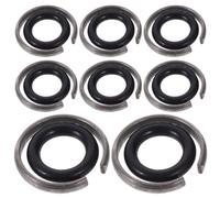 CLISPEED Lot de 8 clés à chocs pour hocs - Accessoires en caoutchouc de fer - S'adapte à un entraînement carré de 12,5 mm - Structure pratique