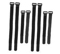 CLISPEED Lot De 8 Sangles De Vélo Magnétiques 30 Cm 20 Cm, Sangles De Fixation VTT en Nylon Robuste, Stabilisateurs De Roue pour Porte-Bagages, Accessoires pour Cyclisme Outdoor