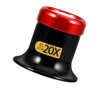 CLISPEED Loupe Frontale Grossissante Bijoux 20x en Métal Aluminium Multifonction pour Horlogers Et Réparateurs Précis Usage Professionnel