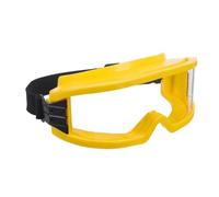 CLISPEED Lunettes de Sécurité Incendie Jaunes en PC Protection Anti-projections Dangereuses et Bandeau Réglable pour Travail du Bois et Laboratoire