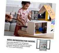 CLISPEED Maison Miniature Modèle Plastique et Compact Décoration Éducatif pour Garçon Fille Cadeau Anniversaire et Fête Garçon Fille
