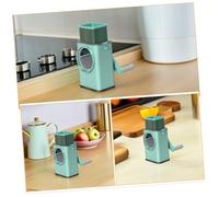 CLISPEED Manuel Kitchen Slicer Multifonction avec Manivelle Hachoir Rotatif Compact et Facile à Nettoyer pour Légumes Fromage Noix pour Petites Cuisines