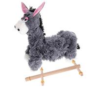CLISPEED Marionnette à Fil Animal Bois Donkey Marionnette Interactive pour Jeu de Garçon Fille et Adulte Créatif pour Développer la Motricité Fine et Raconter des Histoires