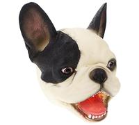 CLISPEED Marionnettes à Main Chien pour Garçon et Filles Modèle en Vinyle Jouet Interactif Marionnettes pour Fête Accessoire Éducatif Jeu de Rôle 1 Pièce