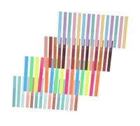 CLISPEED Marqueurs de Page Adhésifs Fluorescents Pet Onglets Index Colorés Réutilisables Autocollants Lecture Portables Marque Pages Pratiques pour et Organisation