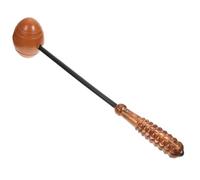 CLISPEED Marteau De Massage Manuel Double-face Elliptique, Outil De Soins Du Corps Portable Poignée Longue, Massage Dos Et Cou Pour Fatigue Au Bureau Domicile