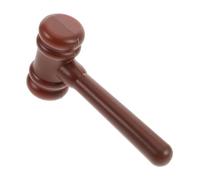 CLISPEED Marteau Juge Mini Plastique pour Garçon Fille Accessoire Déguisement Juge Garçon Fille Maillet Sécurisé pour Jeu de Rôle et Halloween Jeu Éducatif Justice