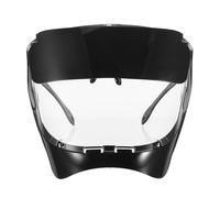 CLISPEED Masque de Soudage Léger à Fixation Auriculaire Protection Anti-Éclaboussures en Plastique Transparent Taille Petite Large Visière Panoramique pour Meulage et Travail du Bois