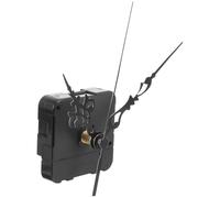 CLISPEED Mécanisme Horloge Murale Sens Inversé Mécanisme D'Horloge Fonctionnant sur Batterie Kit De Remplacement avec 3 Aiguilles pour Horloge DIY Maison Et Bureau 5.50 X 5.50 X 1.60 Cm