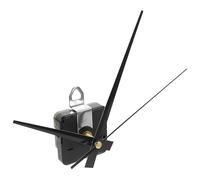 CLISPEED Mécanisme Horloge Quartz Silencieux Kit de Réparation pour Horloge Murale DIY avec Aiguilles Métal Noir Accessoires de Remplacement Durables pour Pendule Chambre