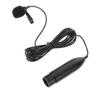 CLISPEED Microphone Cravate Xlr Trois Broches à Clip Portable Condensateur Compatible Enregistrements Discours et Diffusion Direct Installation Plug-and-play