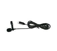CLISPEED Microphone Mini Lavalier Type C pour Smartphone Condensateur Bruit Clip Intégré Portable pour Live Vlog et Enregistrement Audio