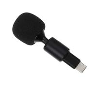 CLISPEED Microphone USB-c Flexible avec Puce IC Micro Bendable pour Live Streaming Compatible Téléphones PC Enregistrement Voix